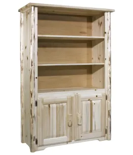 Montana Bookcase with 2 Doors  Storage