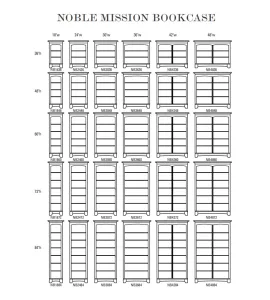 Noble Mission Bookcase