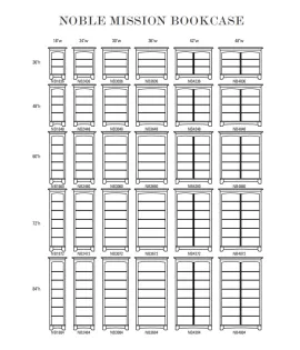 Noble Mission Bookcase