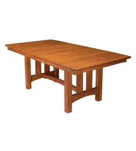 Country Shaker Trestle Dining Table