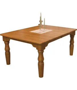 French Farmhouse Legged Dining Table