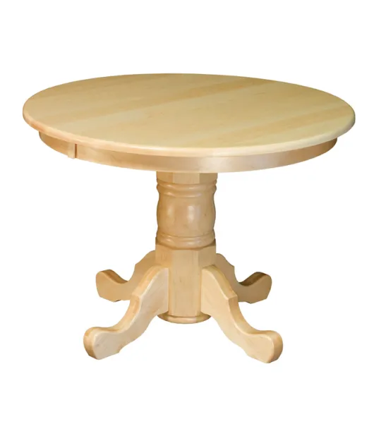 Single Pedestal 42" Round Top Dining Table