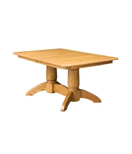 Tuscan Rectangular Double Pedestal Dining Table