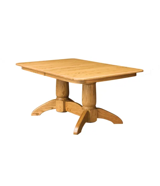 Tuscan Rectangular Double Pedestal Dining Table