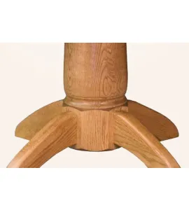 Tuscan Round Single Pedestal  Dining Table