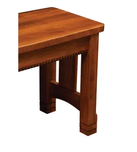 West Lake Trestle Bench