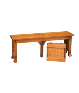 Olde Century Mission Trestle Dining Table