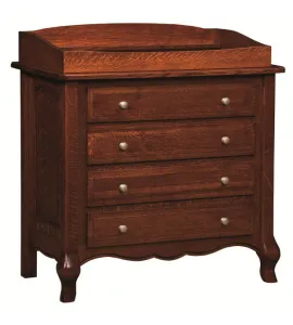 French Country 4 Drawer Dresser