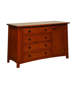 McCoy 4 Drawer Dresser with Door