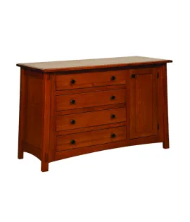 McCoy 4 Drawer Dresser with Door