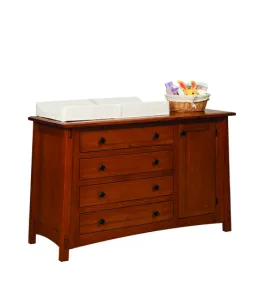 McCoy 4 Drawer Dresser with Door
