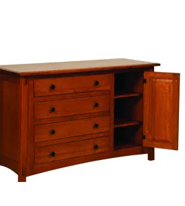McCoy 4 Drawer Dresser with Door