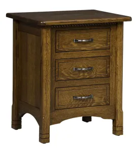 West Lake 3 Drawer Nightstand