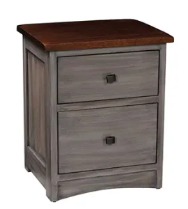 PA Mission 2 Drawer Night Stand