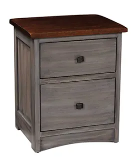 PA Mission 2 Drawer Night Stand
