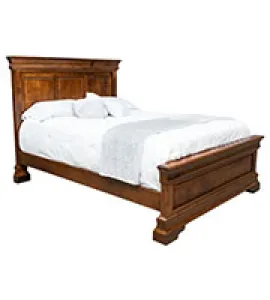 Palm Valley Panel Bed with 24" Footboard