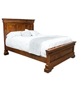 Palm Valley Panel Bed with 24&quot; Footboard