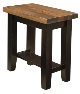 Plank Contemporary Chair Side Table