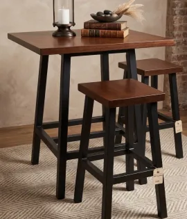 Barstool with Black Metal Base - QUICK SHIP - 30% Off or Best Offer