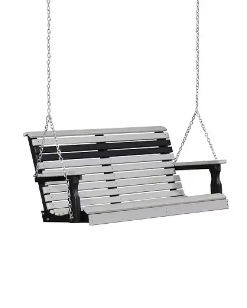4' Plain Poly Vinyl Swing