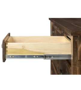 Rough Cut Maplewood 6-Drawer Chest