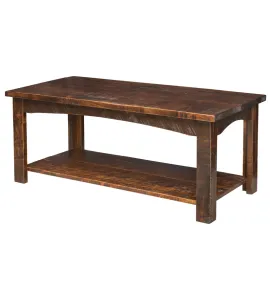 Rough Cut Maplewood Coffee Table