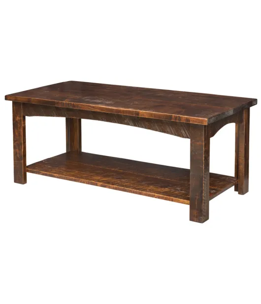 Rough Cut Maplewood Coffee Table
