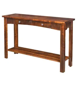 Rough Cut Maplewood Sofa Table
