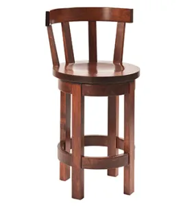 Barrel Bar Stool with Meribeth Tops