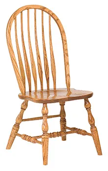 Bent Feather Bow Dining Chair