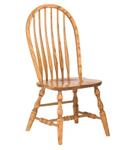 Bent Feather Bow Dining Chair