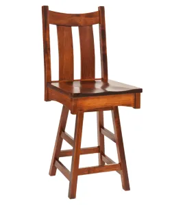 Country Shaker Swivel Bar Stool