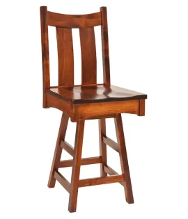Country Shaker Swivel Bar Stool