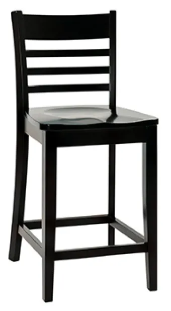 Amish Furniture Factory Louisdale Bar Stool