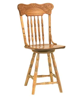 Spring Meadow Pressback Bar Stool