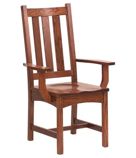 Vintage Mission Dining Chair