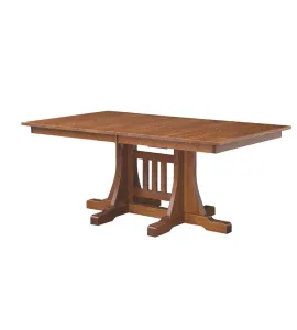 Ridgecrest Mission Tresle Leg Dining Table
