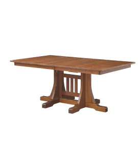 Ridgecrest Mission Tresle Leg Dining Table