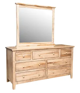 Ridgecrest Flush Mission 7 Drawer Dresser