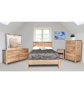 Ridgecrest Flush Mission Bedroom Set
