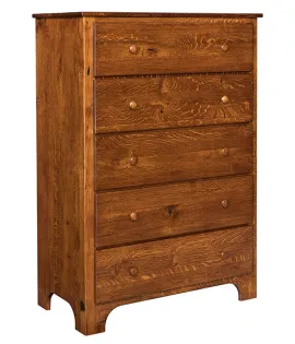 Ridgecrest Shaker 5 Drawer Mountain Master Chest