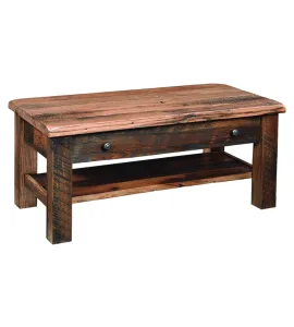 Reclaimed Post Mission Coffee Table