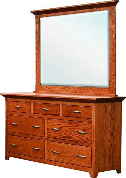 FP Shaker 7 Drawer Dresser