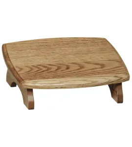 Slanted Traditional Footstool