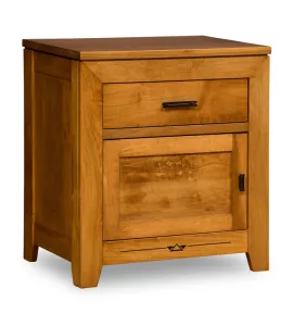 Addison 27" 1 Drawer 1 Door Nightstand