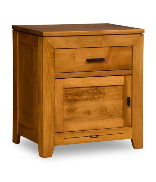 Addison 27" 1 Drawer 1 Door Nightstand