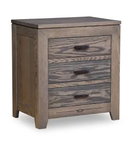 Addison 27" 3 Drawer Nightstand