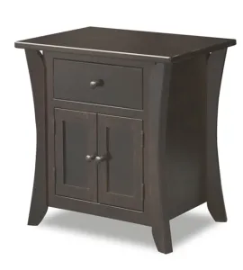 Caledonia 2 Door 1 Drawer Night Stand
