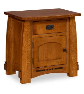 Colebrook 1 Door 1 Drawer Nightstand