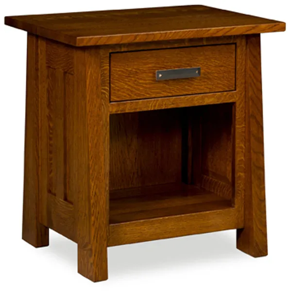 Freemont Mission Nightstand with Optional Door Addition